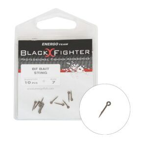 Energofish BLACK FIGHTER BAIT STING L 15MM 10PCS IGŁA DO PRZYNĘT