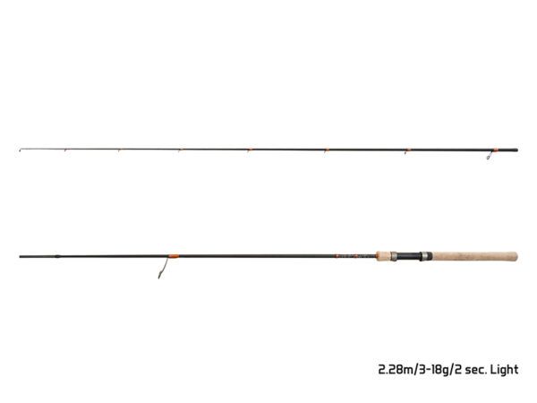 185cm/2-7g/2 składy Delphin CORX Spin Light