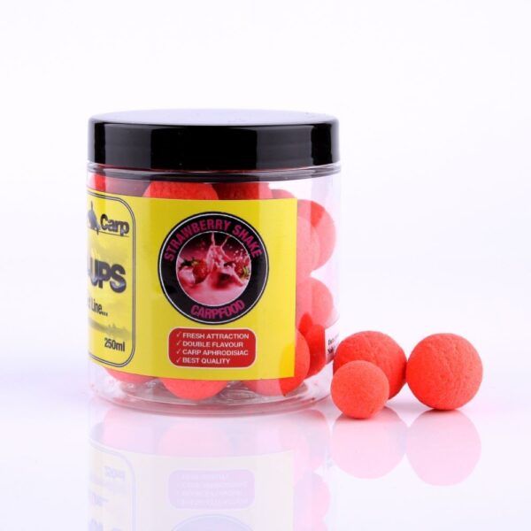 Genesis Carp GENESIS CARP FLUO PERFECT POP-UP Strawberry Shake 15-20mm