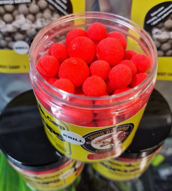 Genesis Carp GENESIS CARP Pop-Up Fluo Spice Krill & Squid Octopus 12-15mm 100g