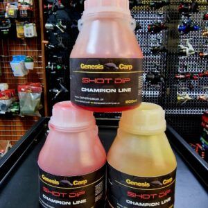 Genesis Carp GENESIS CARP SHOT DIP CHAMPION LINE HOT DEVIL 200ML