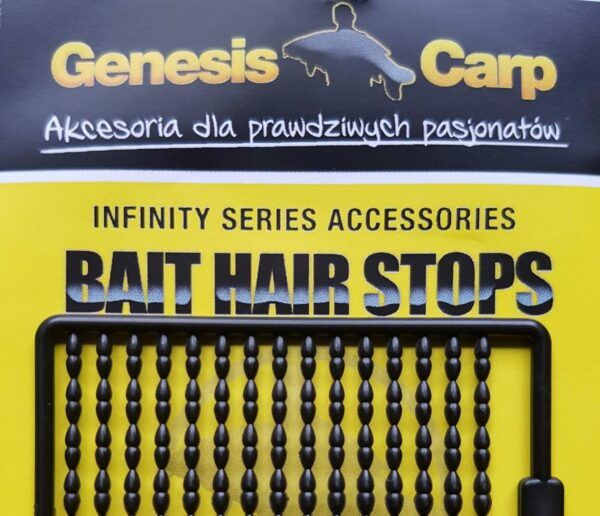 Genesis Carp GENESIS CARP Stopery do kulek i pelletu 1szt. BLACK