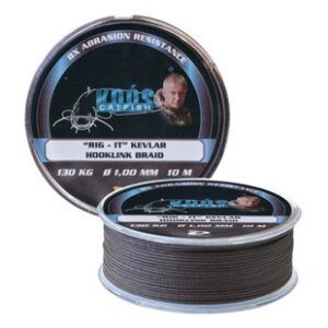 Energofish KOOS RIG-IT KEVALR HOOKLINK BRAID 10M DARK BROWN PLECIONKA