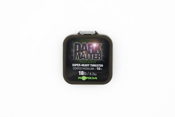 Hooklinks Dark Matter Braid KORDA Dark Matter Tungsten Coated Braid Brown 18lb 10m - KDMCG18