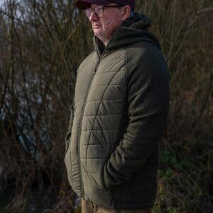 Clothing Hoodies KORDA Hybrid Jacket - Charcoal S - KCL793