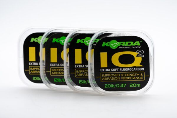 Hooklinks IQ2 Fluorocarbon KORDA IQ Extra Soft Fluorocarbon Hooklink 10lb - KIQS10