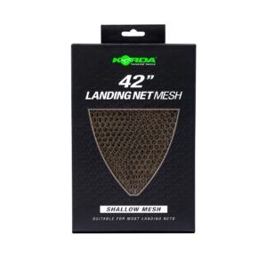 Landing Nets Spring Bow Shallow Mesh KORDA Landing Net Mesh | 42in Shallow - KLN010