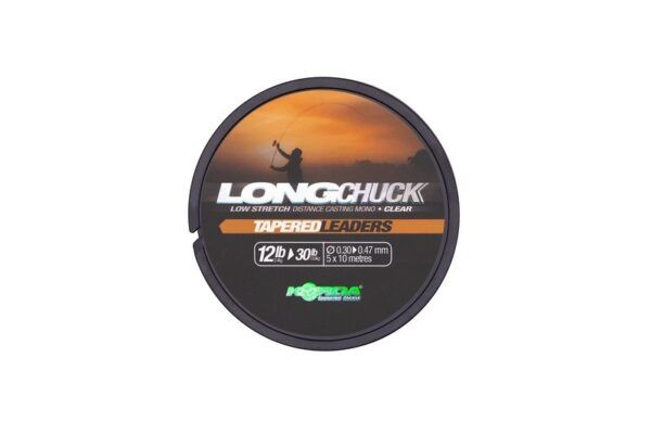 KDCM05 LongChuck Tapered Leaders 10-30lb/0.27-0.47mm