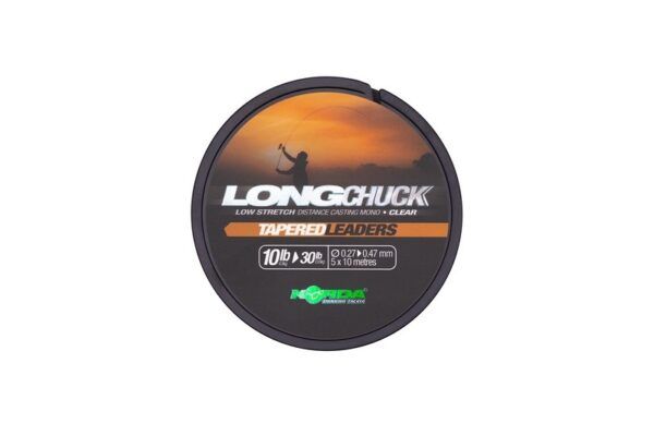 Lines LongChuck Tapered Leaders KORDA LongChuck Tapered Leaders 10-30lb/0.27-0.47mm - KDCM05