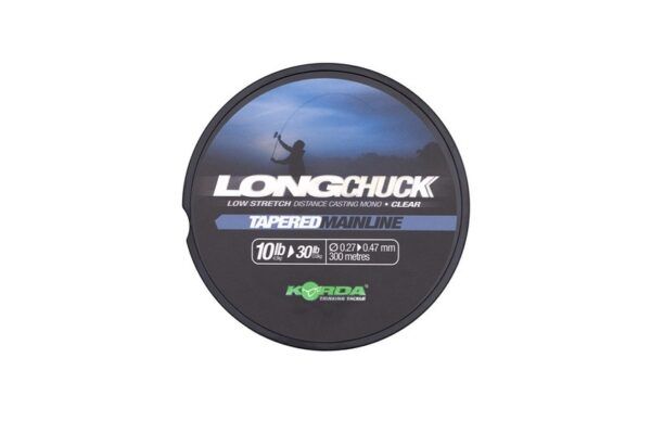 Lines LongChuck Tapered Mainline KORDA LongChuck Tapered Mainline 10-30lb/0.27-0.47mm - KDCM08