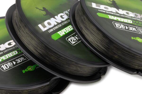 KDCM12 LongChuck Tapered Mainline Green 10-30lb/0.27-0.47mm