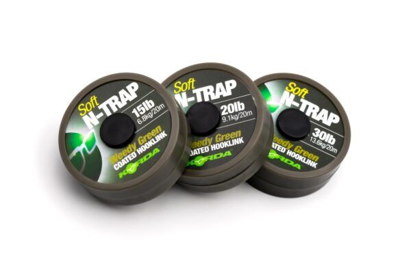 KNT01 N-Trap Soft 15lb Weedy Green