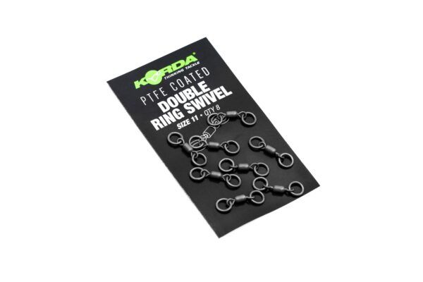 Swivels Double KORDA PTFE Double Ring Swivel Size 11 (8pcs) - KMW006