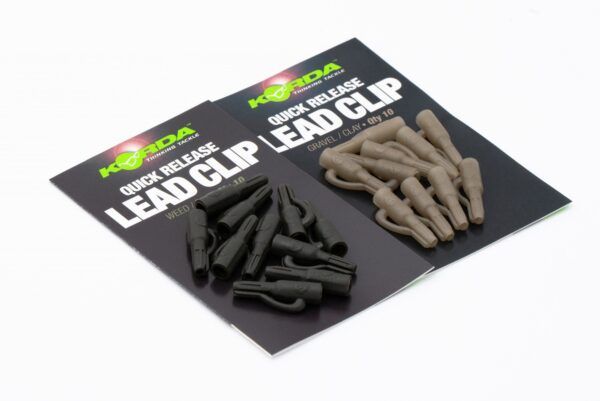 Lead Systems Lead Clips KORDA Quick Release Clip Clay / Gravel - KQRCG