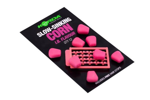 Fake Food Slow Sinking KORDA Slow Sinking Corn | IB (Pink) - KPB47