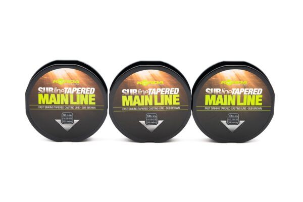 Lines SUBline Tapered Mainline KORDA Subline Tapered Mainline (0.28-0.50mm / Brown) - KTM28