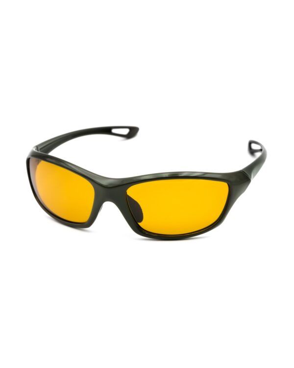 Clothing Sunglasses KORDA Sunglasses Wraps Matt Green Frame/Yellow Lens MK2 - K4D08