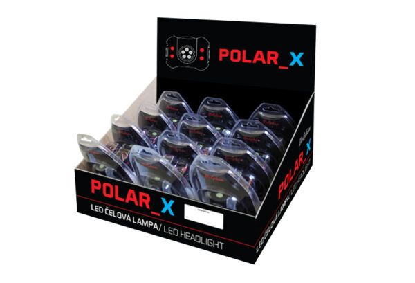 5+4 LED Lampka czołowa Delphin POLAR_X