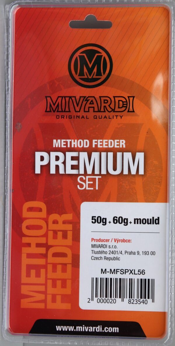 Sklep śląsk Mivardi Method Feeder set Premium XL (50g + 60g + Mould)