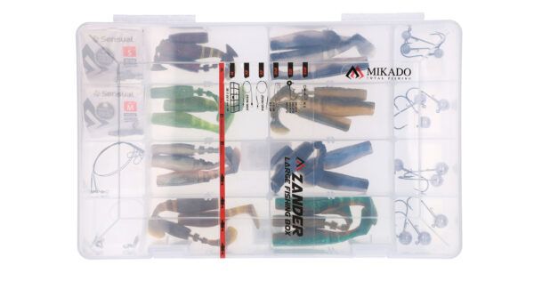 Sklep z Mikado Śląsk - LARGE SET ZANDER SOFT LURE KIT