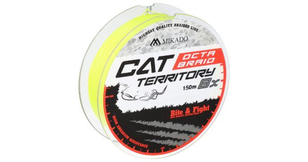 Mikado wędkarstwo - PLECIONKA - CAT TERRITORY OCTA BRAID - 0.40mm/39.8kg/300m - FLUO - op.1szp.