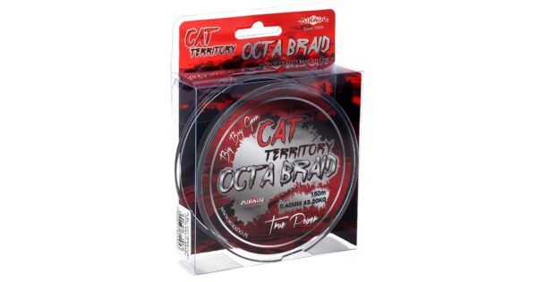 PLECIONKA - CAT TERRITORY OCTA BRAID - 0.50mm/53.3kg/150m - ZIELONA - op.1szp.