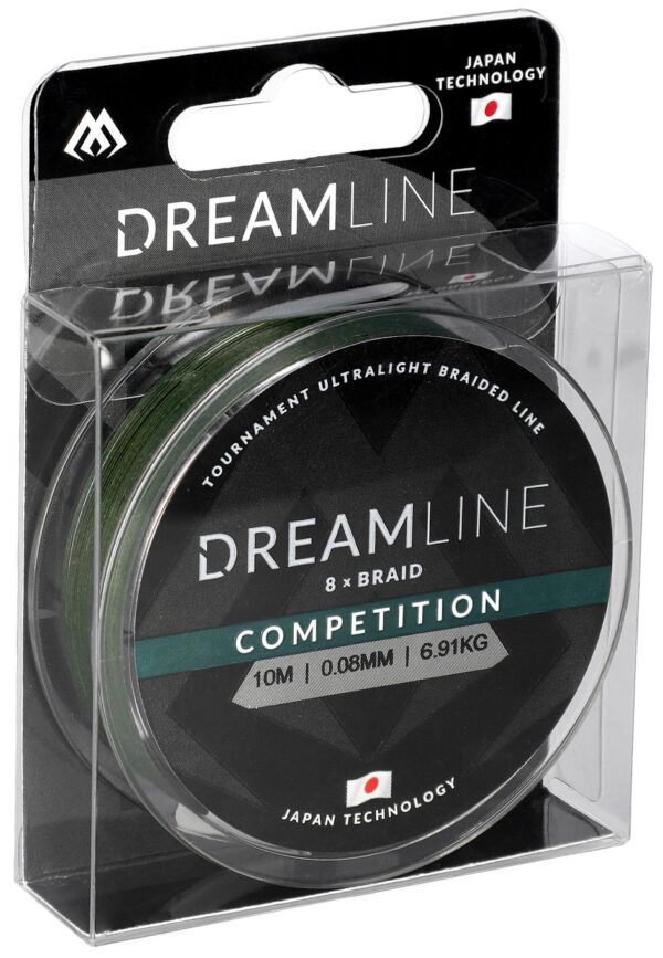 PLECIONKA - DREAMLINE COMPETITION - 0.08mm/6.91kg/10m - ZIELONA - op.1szp.