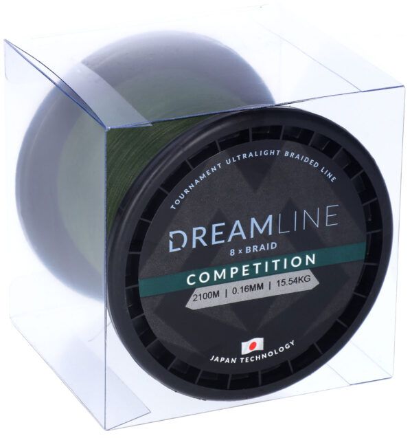 PLECIONKA - DREAMLINE COMPETITION - 0.08mm/6.91kg/2100m - ZIELONA - op.1szp.