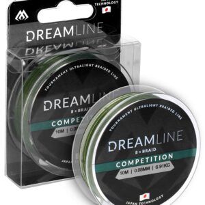 Sklep z Mikado Śląsk - PLECIONKA - DREAMLINE COMPETITION - 0.10mm/8.73kg/10m - ZIELONA - op.1szp.