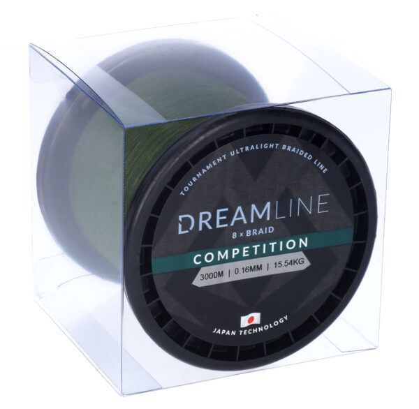 PLECIONKA - DREAMLINE COMPETITION - 0.10mm/8.73kg/3000m - ZIELONA - op.1szp.