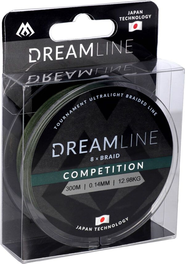 PLECIONKA - DREAMLINE COMPETITION - 0.14mm/12.98kg/300m - ZIELONA - op.1szp.