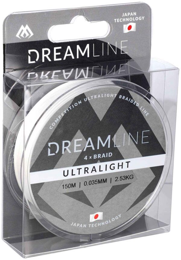 PLECIONKA - DREAMLINE ULTRALIGHT - 0.035mm/2.53kg/150m - BIAŁA - op.1szp.