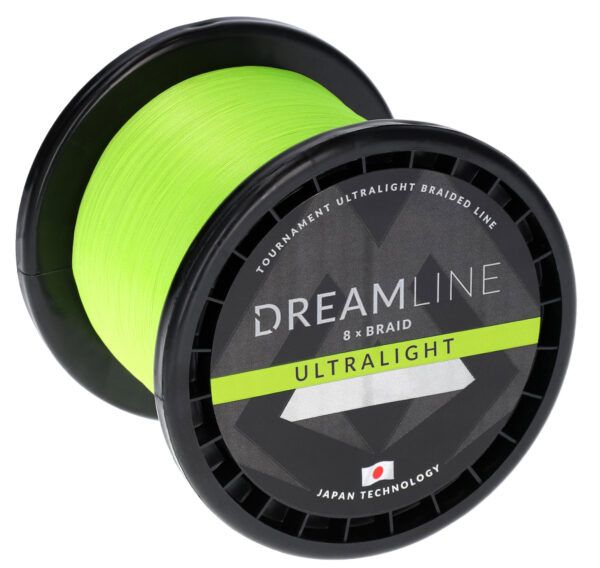 Mikado wędkarstwo - PLECIONKA - DREAMLINE ULTRALIGHT - 0.035mm/2.53kg/2100m - FLUO ZIELONA - op.1szp.