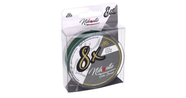 PLECIONKA - NIHONTO OCTA BRAID - 0.08mm/5.15kg/10m - ZIELONA - op.1szp.