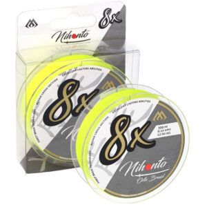 Sklep z Mikado Śląsk - PLECIONKA - NIHONTO OCTA BRAID - 0.10mm/7.75kg/10m - FLUO - op.1szp.