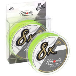 Sklep z Mikado Śląsk - PLECIONKA - NIHONTO OCTA BRAID - 0.20mm/18.1kg/300m - FLUO - op.1szp.