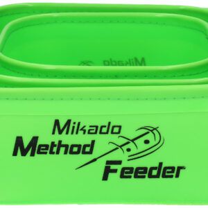 Sklep z Mikado Śląsk - POJEMNIK EVA - METHOD FEEDER 007 ZESTAW - (18x18x8cm)1szt.+(22x22x8cm)1szt.+(26x26x8cm)1szt. - op.1k