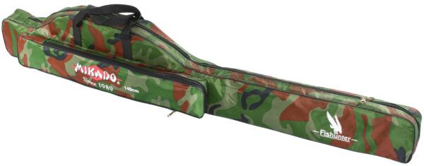 Sklep z Mikado Śląsk - POKROWIEC NA WĘDKI - WĘDK. 1 KOMOROWY 140cm - CAMO - op.1szt.