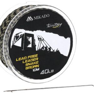 Sklep z Mikado Śląsk - PRZYPON - LEAD FREE LEADER - 40lbs/10m - JASNY CAMO - op.1szt.