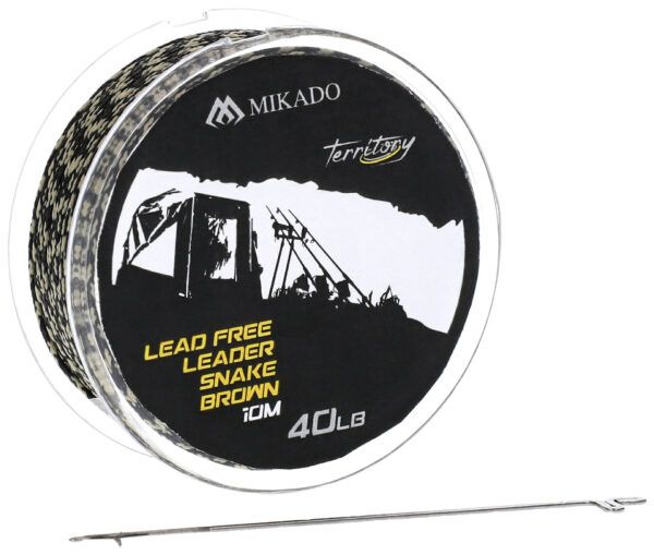 Sklep z Mikado Śląsk - PRZYPON - LEAD FREE LEADER - 40lbs/10m - JASNY CAMO - op.1szt.