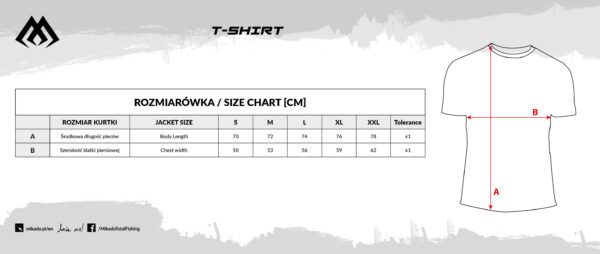 Mikado wędkarstwo - T-SHIRT - MIKADO 2023 - rozm. L - SZCZUPAK - op.1szt.