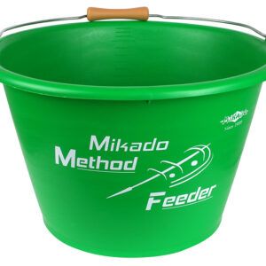 Sklep z Mikado Śląsk - WIADRO - MIKADO METHOD FEEDER - poj. 17l - ZIELONE - op.1szt.