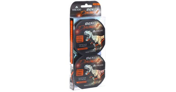 ŻYŁKA - DINO DYNAMIC II - 0.10mm/2.20kg/150m - op.2szp.