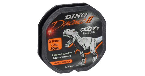 Mikado wędkarstwo - ŻYŁKA - DINO DYNAMIC II - 0.10mm/2.20kg/30m - op.10szp.