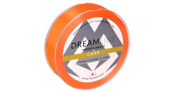 Mikado wędkarstwo - ŻYŁKA - DREAMLINE CARP - 0.30mm/9.73kg/1200m - FLUO POMARAŃCZOWA - op.1szp.