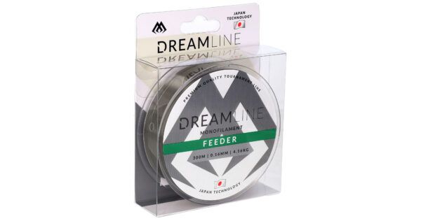 ŻYŁKA - DREAMLINE FEEDER - 0.16mm/4.16kg/300m - ZIELONA - op.1szp.