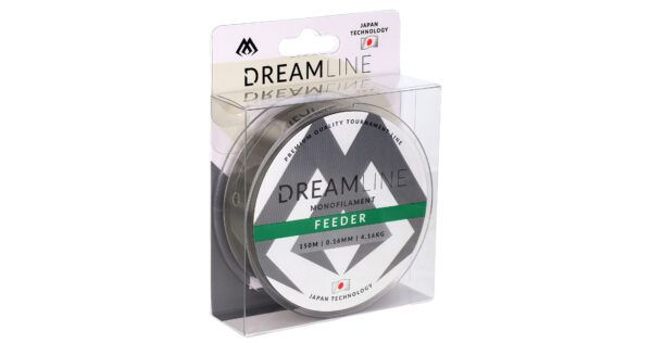 ŻYŁKA - DREAMLINE FEEDER - 0.18mm/5.06kg/150m - ZIELONA - op.1szp.