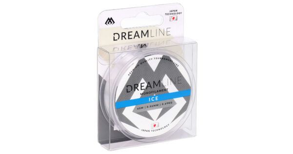 ŻYŁKA - DREAMLINE ICE - 0.18mm/4.79kg/60m - TRANSPARENTNA - op.1szp.