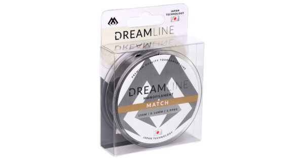 ŻYŁKA - DREAMLINE MATCH - 0.16mm/3.99kg/150m - CZARNA - op.1szp.