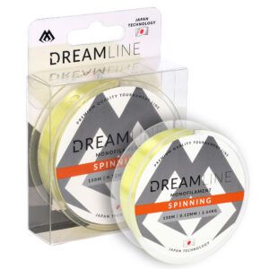 Sklep z Mikado Śląsk - ŻYŁKA - DREAMLINE SPINNING - 0.18mm/4.79kg/150m - ŻÓŁTA - op.1szp.